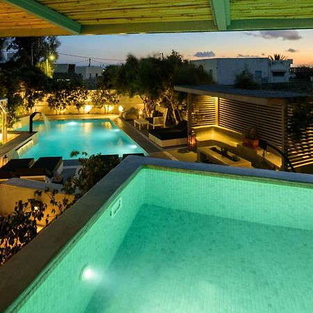 Ambeli Luxury Villa Megalochori  Bagian luar foto