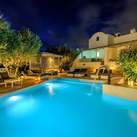 Ambeli Luxury Villa Megalochori  Bagian luar foto